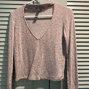 Dusty rose soft sweater